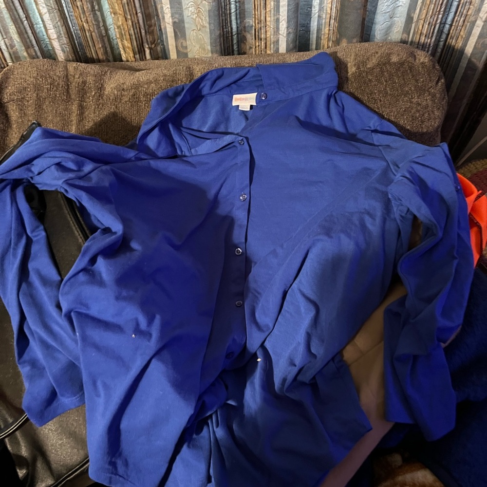 LuLaRoe Royal Blue Shirt